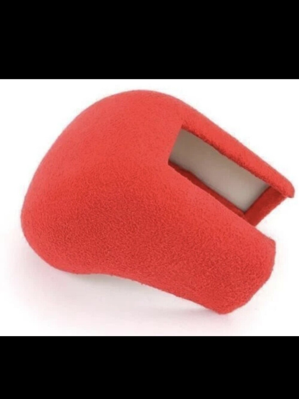 For Acura Integra 2023~2026 Red Alcantara Car Gear Shift Knob Shifter Lever Trim